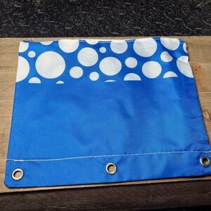 New Blue 3-ring Binder Pencil Pouch